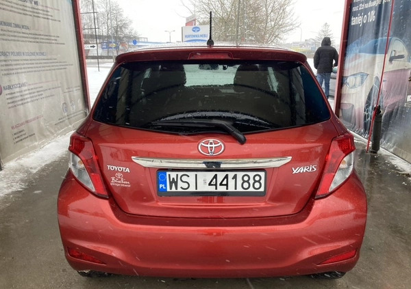 Toyota Yaris cena 35000 przebieg: 76296, rok produkcji 2013 z Krzepice małe 436